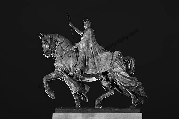 Saint Louis Statue at the St. Louis Art Museum in Forest Park