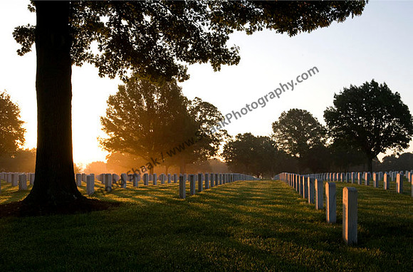 Jefferson Barracks early in the Morning