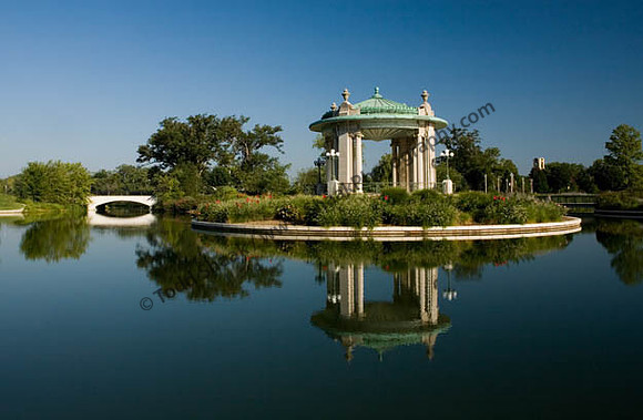 Pagoda Circle at the St. Louis Muny in Forest Park