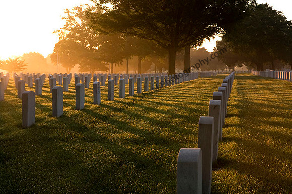Jefferson Barracks early in the Morning