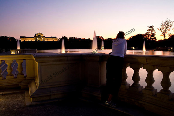 The Grand Basin at Forest Park, St. Louis Art Museum