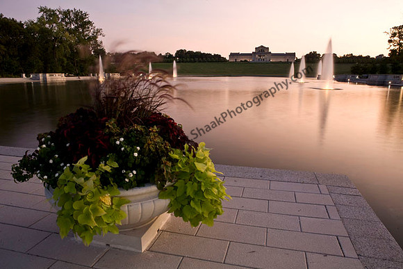 The Grand Basin at Forest Park, St. Louis Art Museum