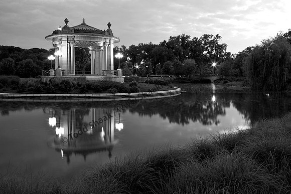 Pagoda Circle at the St. Louis Muny in Forest Park