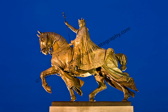 Saint Louis Statue at the St. Louis Art Museum in Forest Park