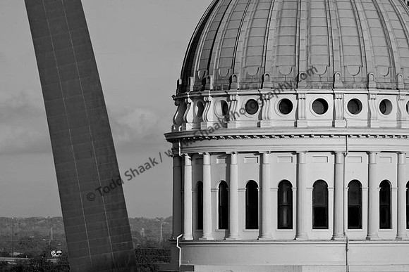 St. Louis Arch and Court House