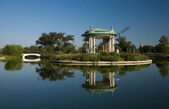 Pagoda Circle at the St. Louis Muny in Forest Park