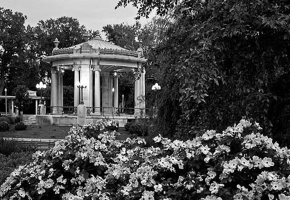 Pagoda Circle at the St. Louis Muny in Forest Park