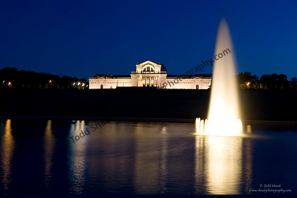 The Grand Basin at Forest Park, St. Louis Art Museum