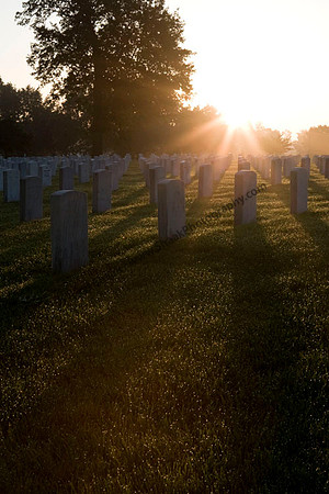 Jefferson Barracks early in the Morning