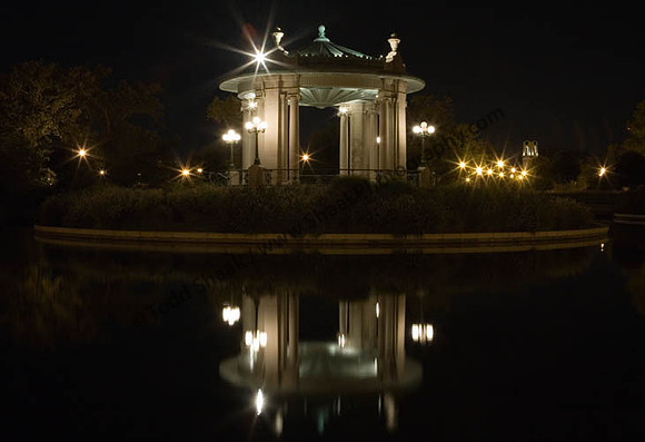 Pagoda Circle at the St. Louis Muny in Forest Park