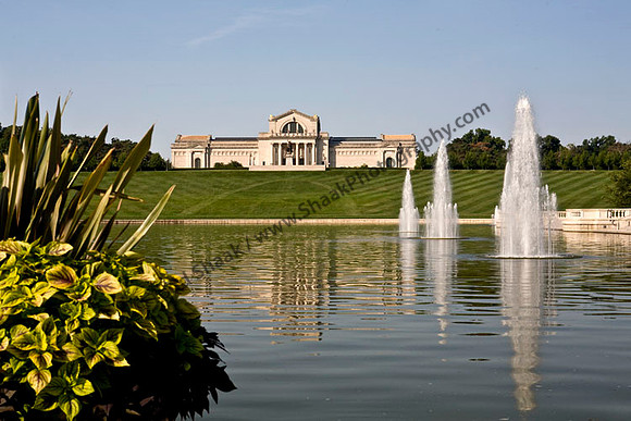 The Grand Basin at Forest Park, St. Louis Art Museum